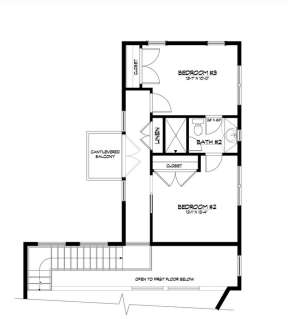 Floorplan 3 for House Plan #5738-00007