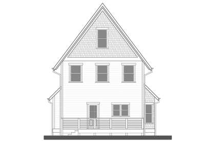 Craftsman House Plan #5738-00008 Elevation Photo