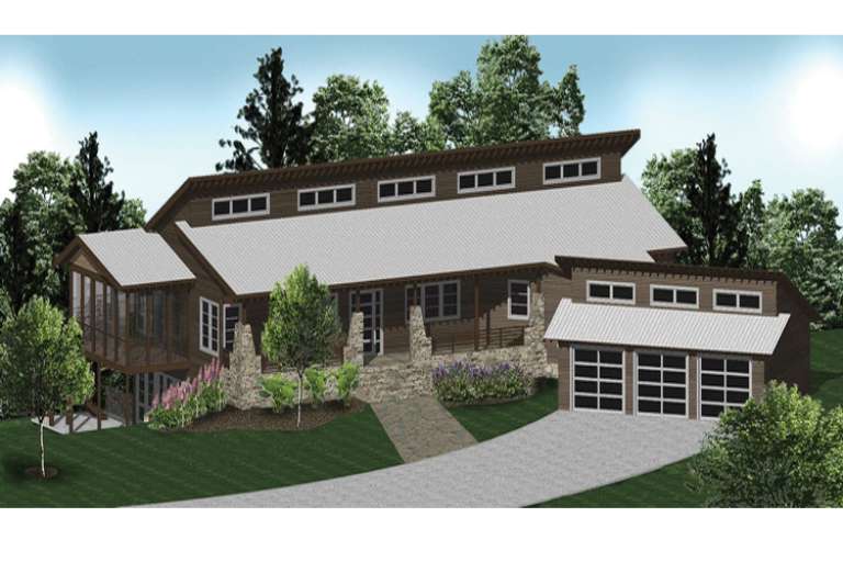 House Plan House Plan #14329 Front Elevation