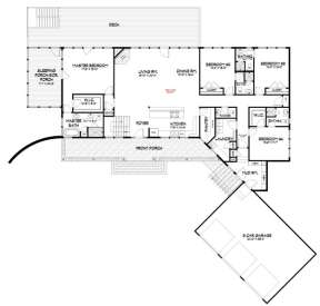 Floorplan 2 for House Plan #5738-00011