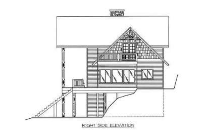 Lake Front House Plan #039-00170 Additional Photo