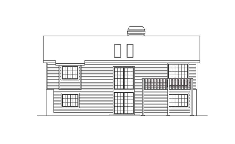 Cottage House Plan #5633-00042 Elevation Photo