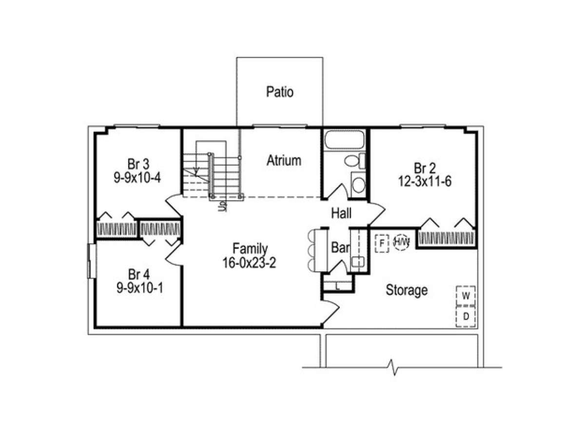 Floorplan 1 for House Plan #5633-00042