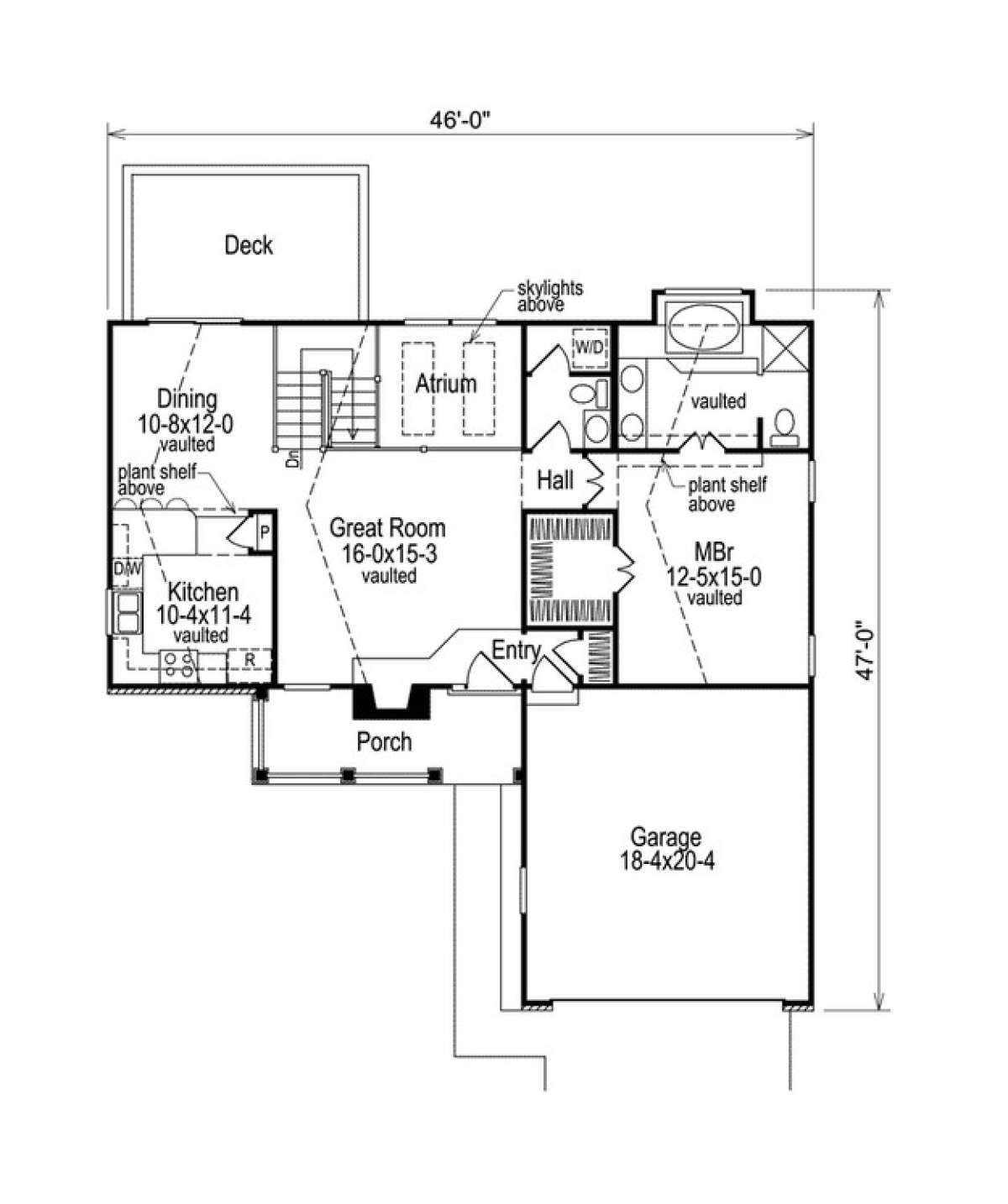 Floorplan 2 for House Plan #5633-00042