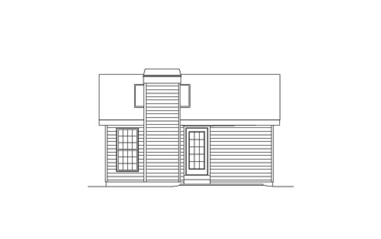 Cottage House Plan #5633-00046 Elevation Photo