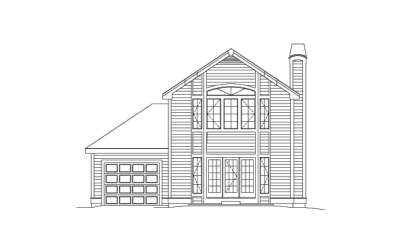 Country House Plan #5633-00049 Elevation Photo