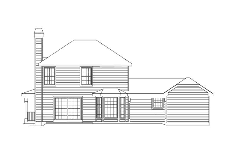 Southern House Plan #5633-00050 Elevation Photo