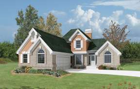 Traditional House Plan #5633-00052 Elevation Photo