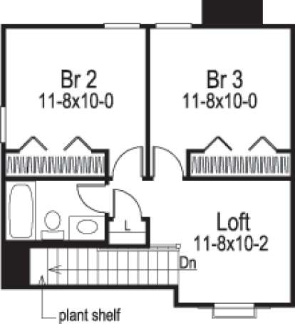House Plan House Plan #14341 Drawing 2