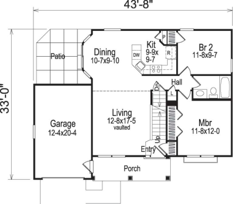 House Plan House Plan #14342 Drawing 1