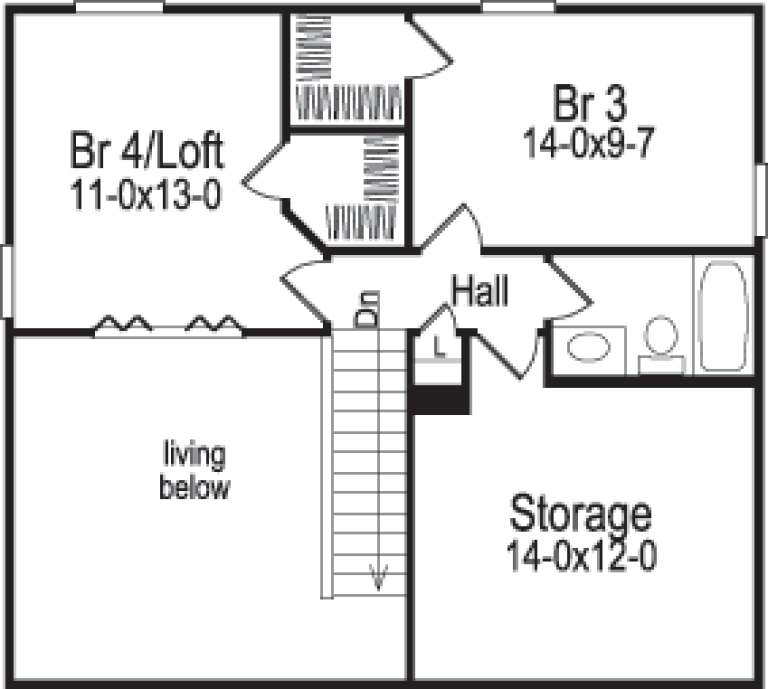 House Plan House Plan #14342 Drawing 2