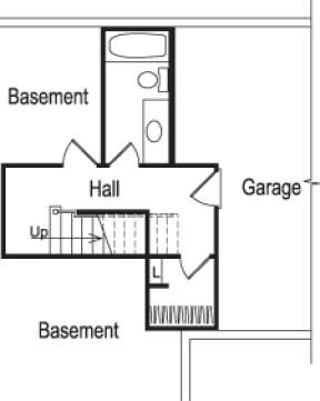 Floorplan 1 for House Plan #5633-00054