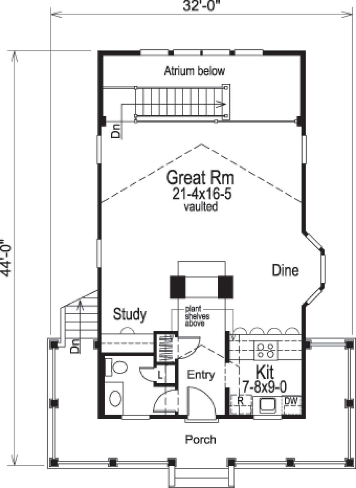 Floorplan 2 for House Plan #5633-00056