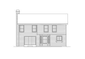 Traditional House Plan #5633-00058 Elevation Photo