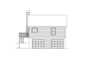 Cabin House Plan #5633-00059 Elevation Photo