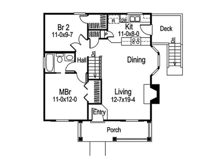 House Plan House Plan #14348 Drawing 1