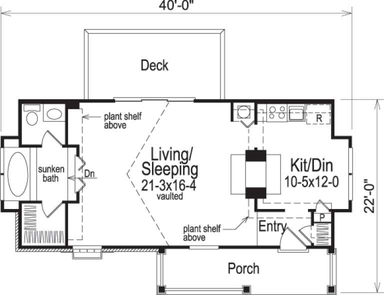 House Plan House Plan #14349 Drawing 1