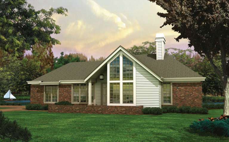 Southern House Plan #5633-00062 Elevation Photo