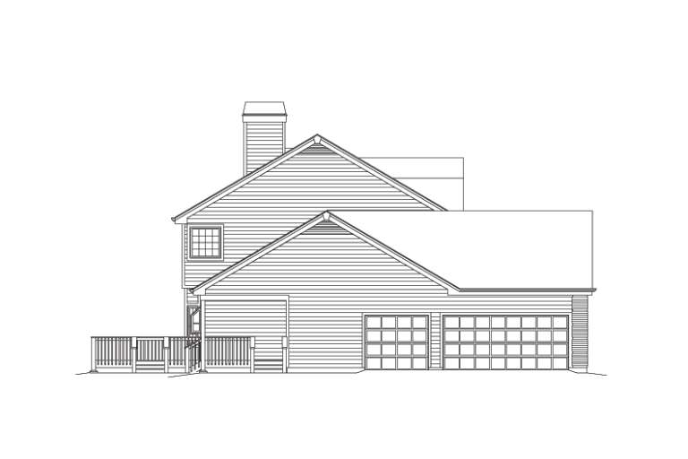 Early American House Plan #5633-00064 Additional Photo
