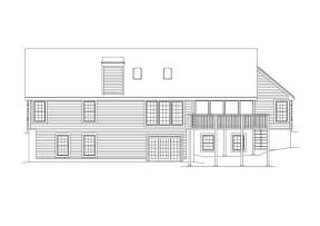 Cape Cod House Plan #5633-00065 Elevation Photo