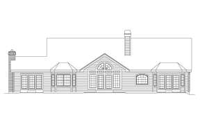 Ranch House Plan #5633-00067 Elevation Photo
