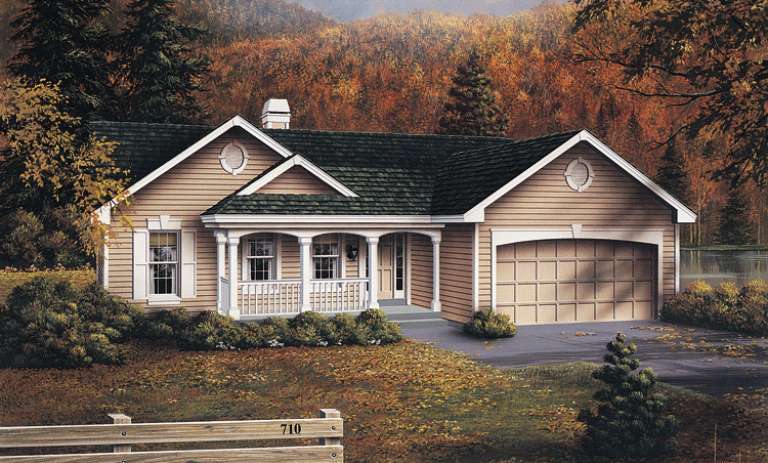 House Plan House Plan #14359 Front Elevation