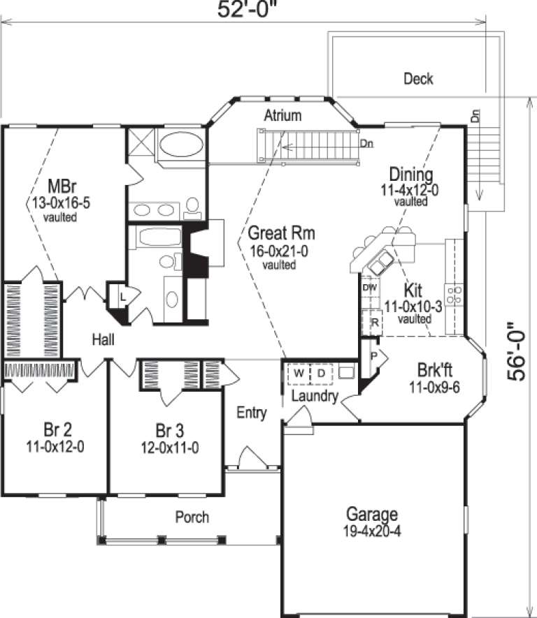 House Plan House Plan #14359 Drawing 1