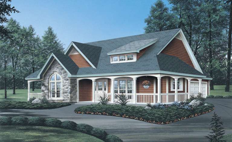 House Plan House Plan #14361 Front Elevation