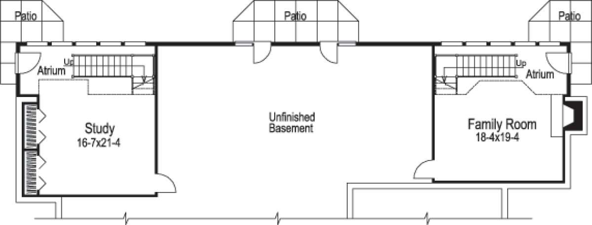 Floorplan 2 for House Plan #5633-00073