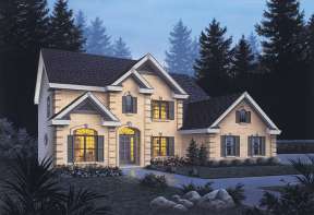 Traditional House Plan #5633-00076 Elevation Photo