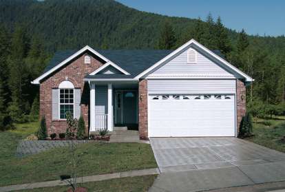 Traditional House Plan #5633-00077 Elevation Photo