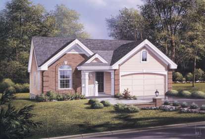 Traditional House Plan #5633-00077 Elevation Photo