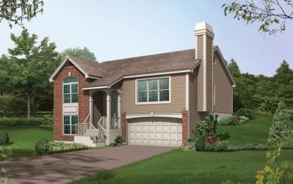 House Plan House Plan #14369 Front Elevation