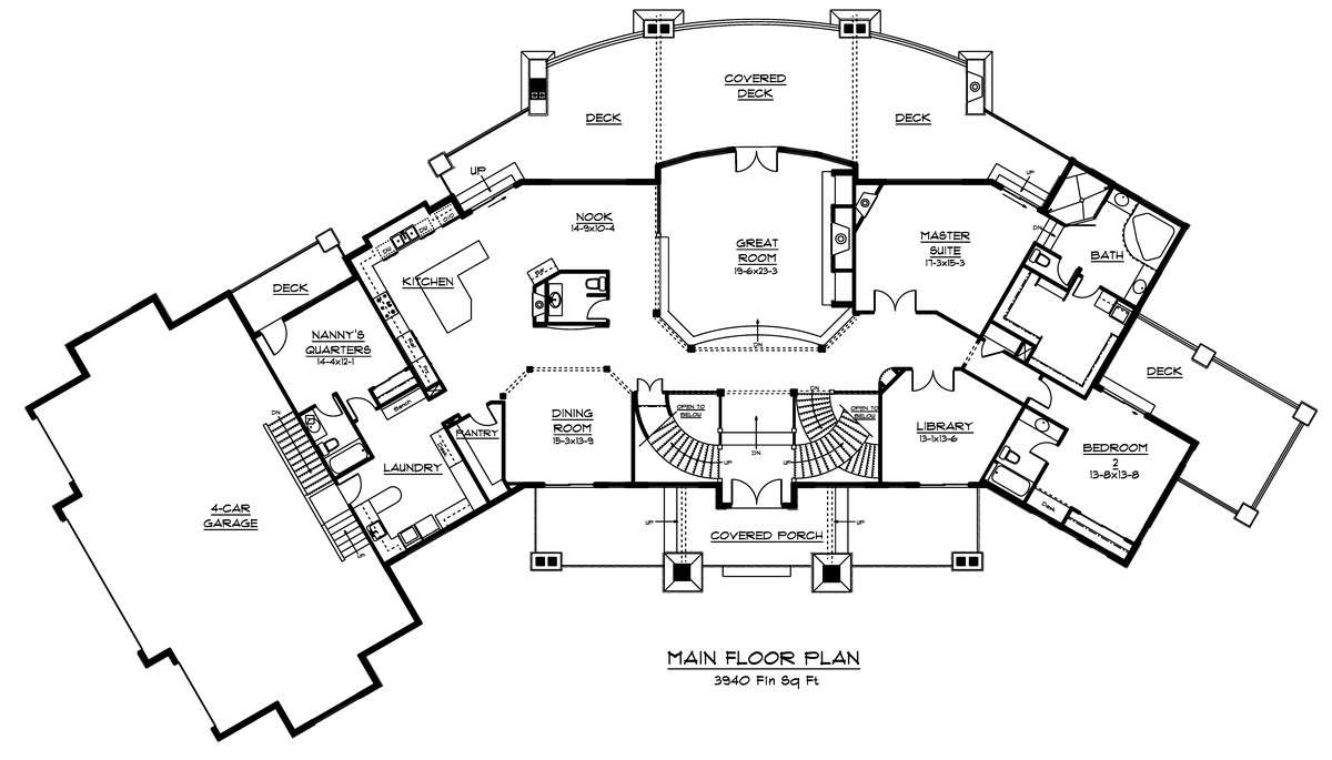 Floorplan 1 for House Plan #5631-00001