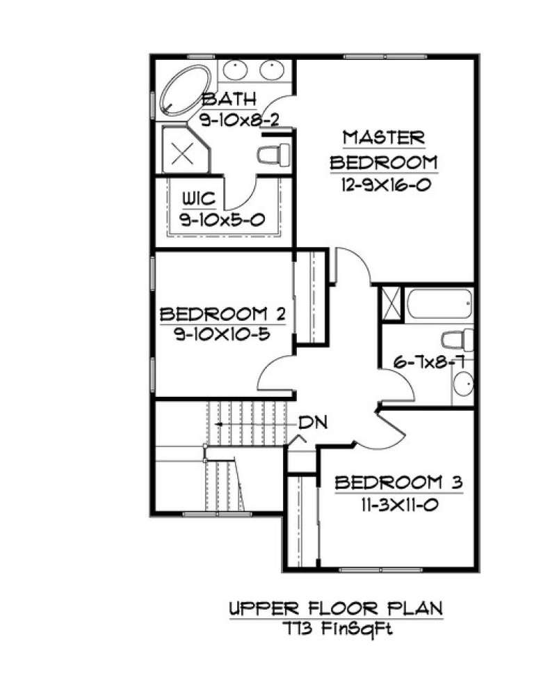 House Plan House Plan #14374 Drawing 2