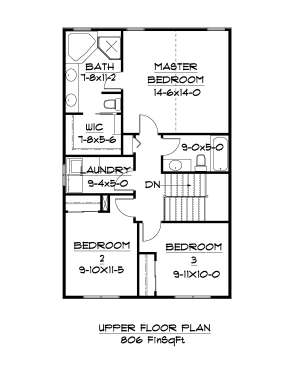Floorplan 2 for House Plan #5631-00004