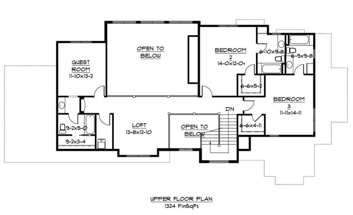 Floorplan 2 for House Plan #5631-00006