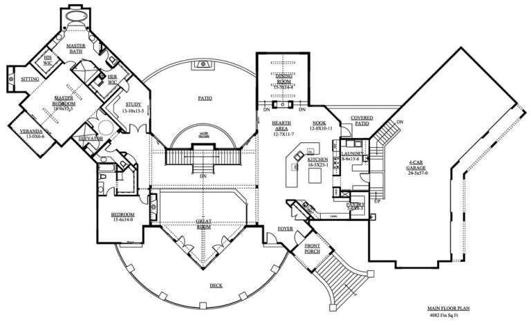 House Plan House Plan #14379 Drawing 1