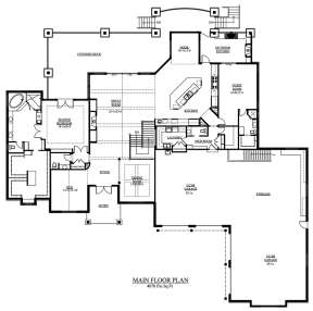 Floorplan 1 for House Plan #5631-00009