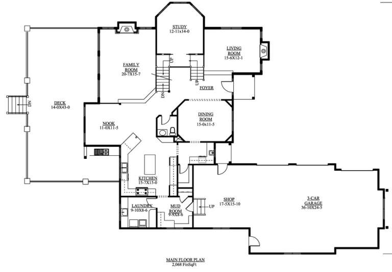 House Plan House Plan #14381 Drawing 1