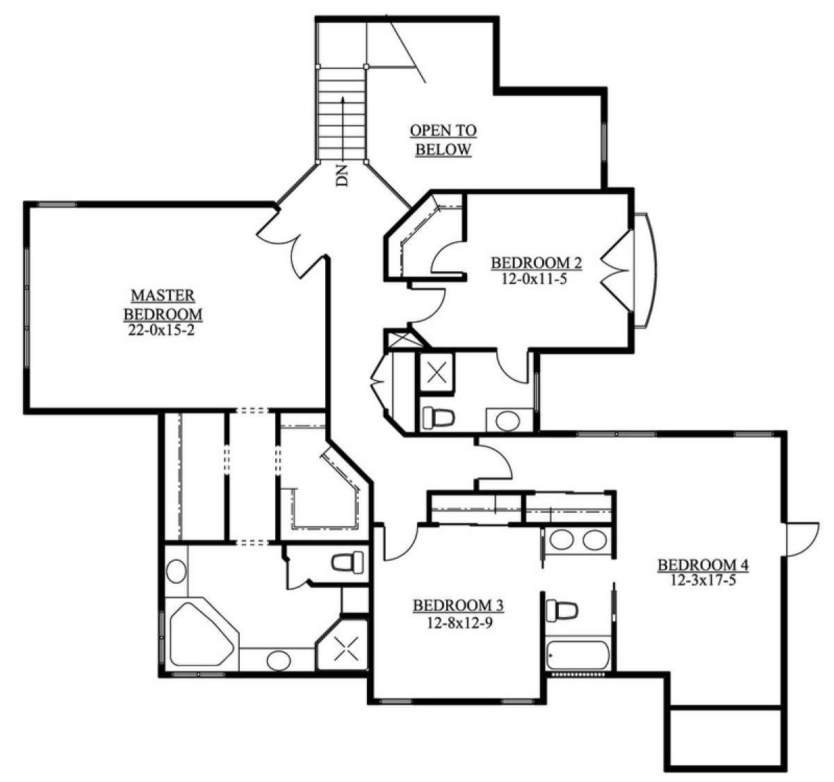 Floorplan 2 for House Plan #5631-00010