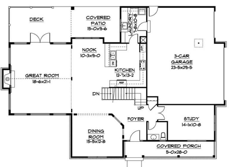 House Plan House Plan #14383 Drawing 1