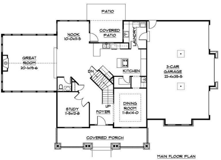 House Plan House Plan #14384 Drawing 1