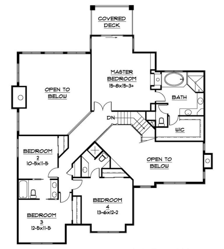 House Plan House Plan #14387 Drawing 2