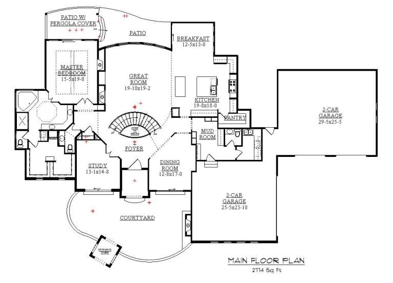House Plan House Plan #14388 Drawing 1