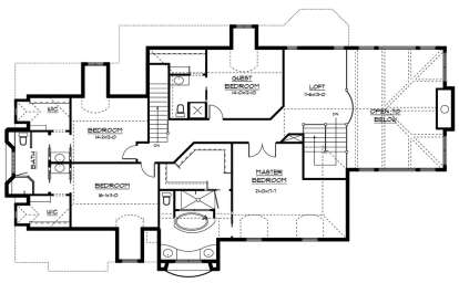 House Plan House Plan #14389 Drawing 2