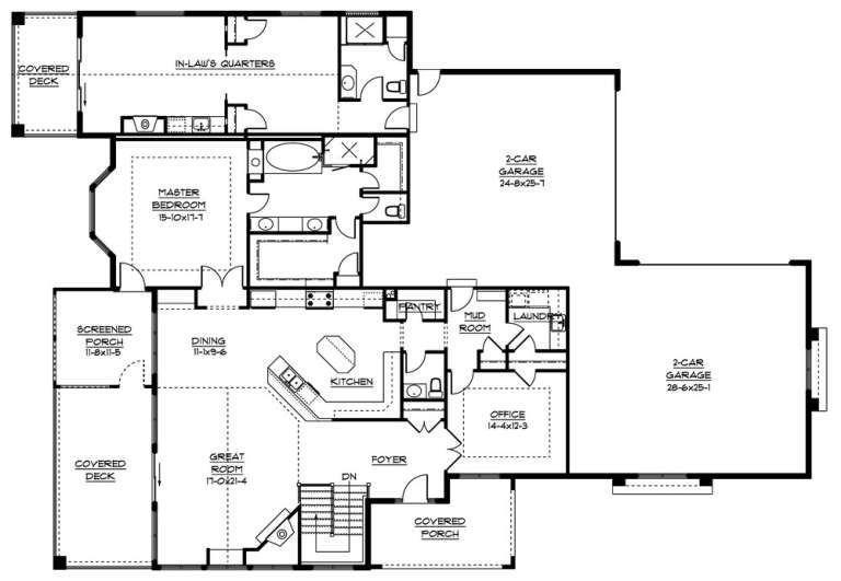 House Plan House Plan #14390 Drawing 1