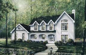 Country House Plan #5633-00081 Elevation Photo