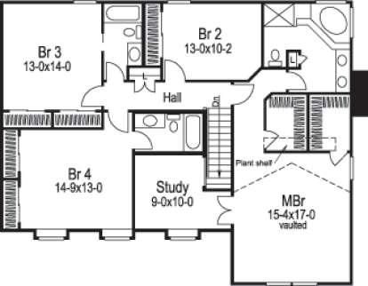 House Plan House Plan #14395 Drawing 2