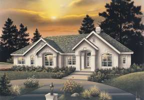 Traditional House Plan #5633-00083 Elevation Photo
